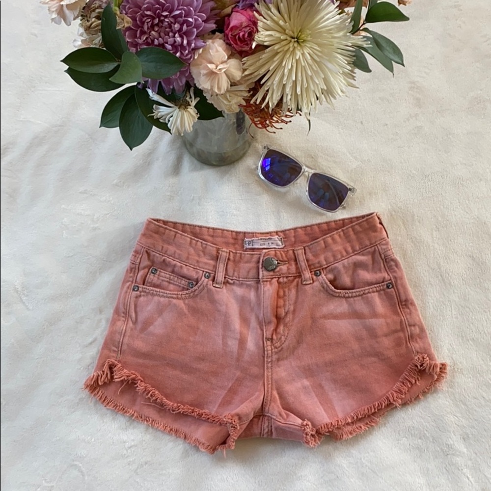 Free People Denim Shorts